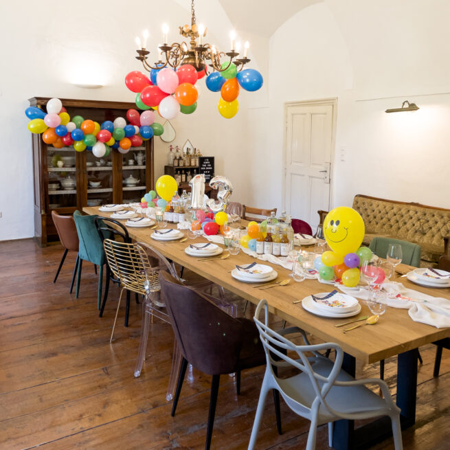 Kindergeburtstag feiern im Kochstudio SchlossStudio in Ebenthal im Weinviertel