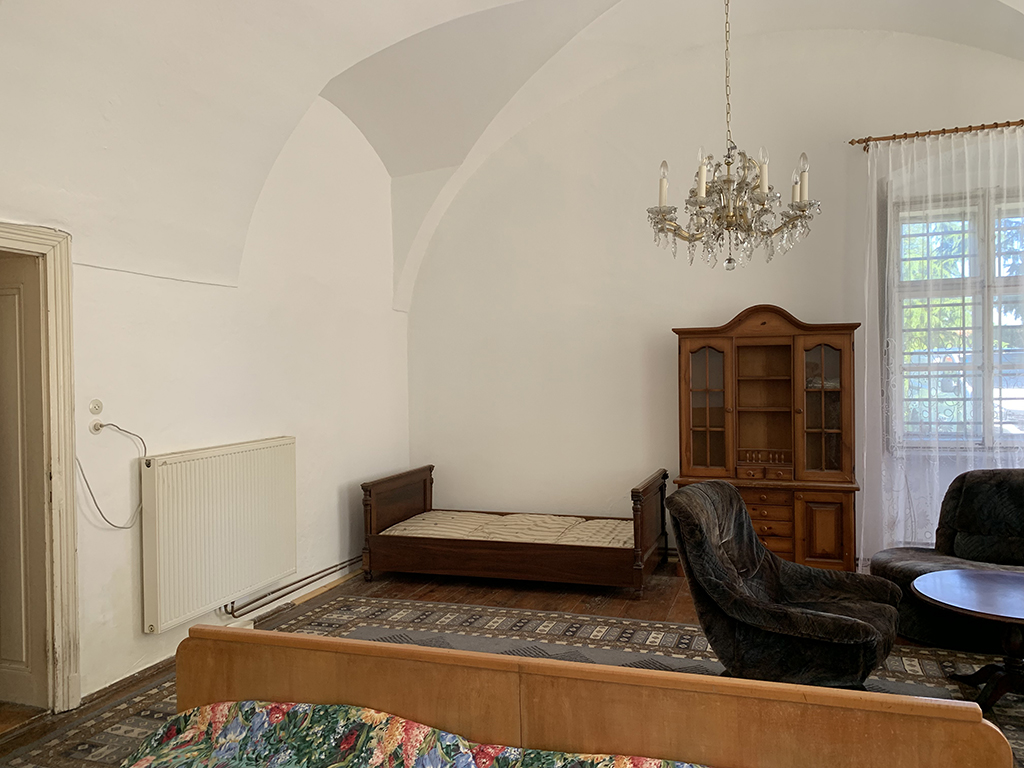 Raum der Kueche im Landhausstil im SchlossStudio vor dem Umbau